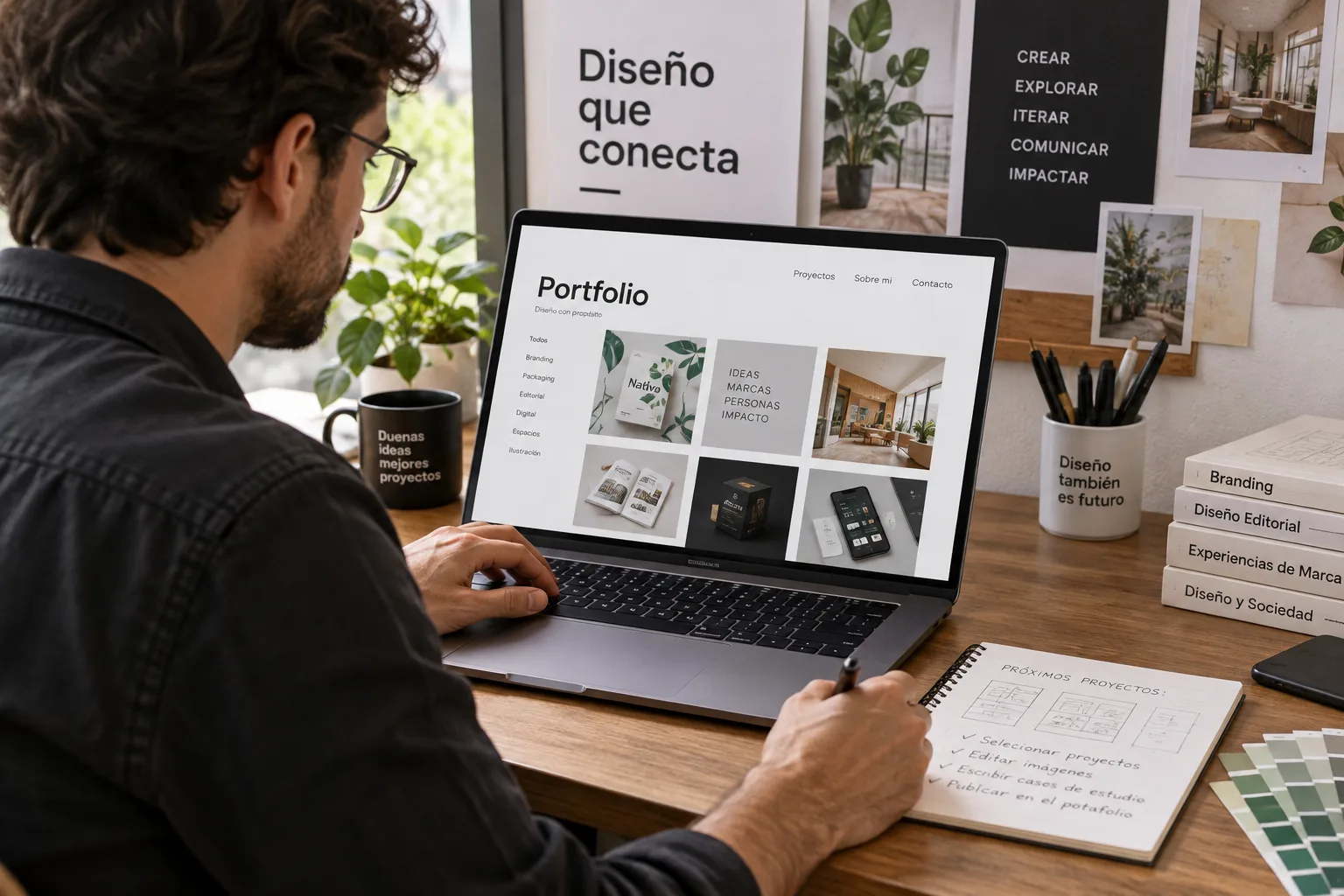 Cómo crear un perfil profesional en DesignEcuador